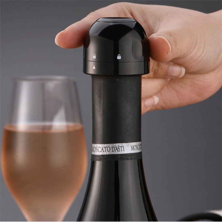 Vacuum Red Wine Silicone Sealed Champagne Bottle Stopper