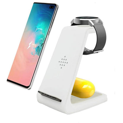 Wireless Charger Compatible Three-In-One Charging Stand