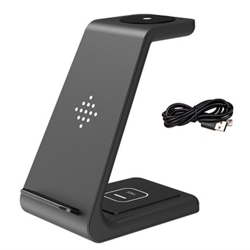 Wireless Charger Compatible Three-In-One Charging Stand