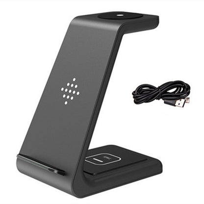 Wireless Charger Compatible Three-In-One Charging Stand