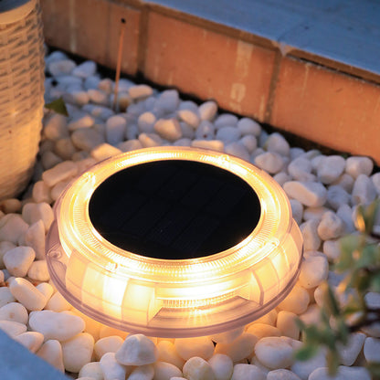 8Led Solar LED Light Outdoor Lawn Lamp Garden Light Courtyard