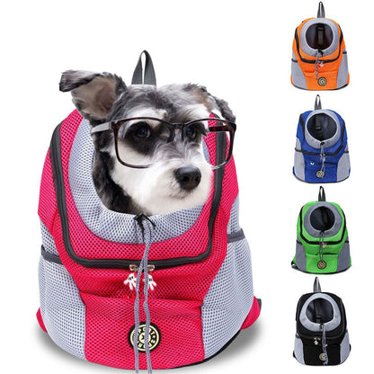 Pet Portable Chest Mesh Breathable Shoulder Outing Bag
