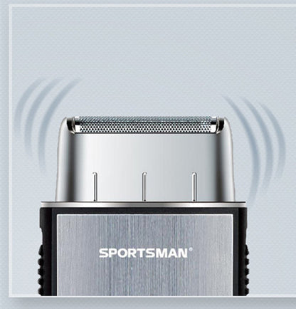 Sportsman Sm-528 Net Duplex Mini Razor 2-In-1 Electric Shaver