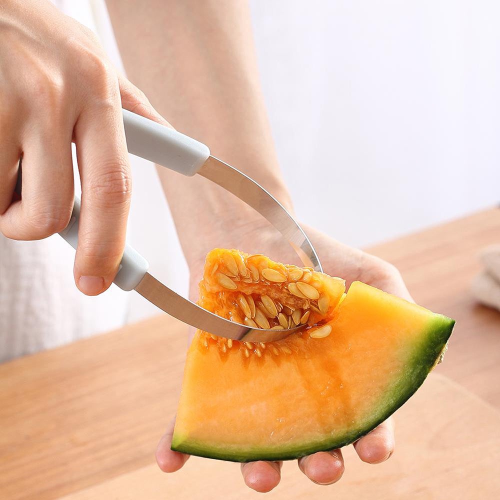 3 in 1 Fruit Carving Cutter Ball Digger DIY Kiwi Knife Watermelon Fruit Scoop