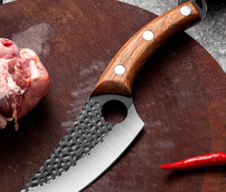 Kitchen Knife Meat Cleaver Slaughtering Butcher Knife Chopping Boning Knife