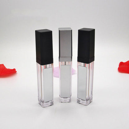 Lip Glaze Tube With Mirror Empty Tube Mirror With LED Light Lip