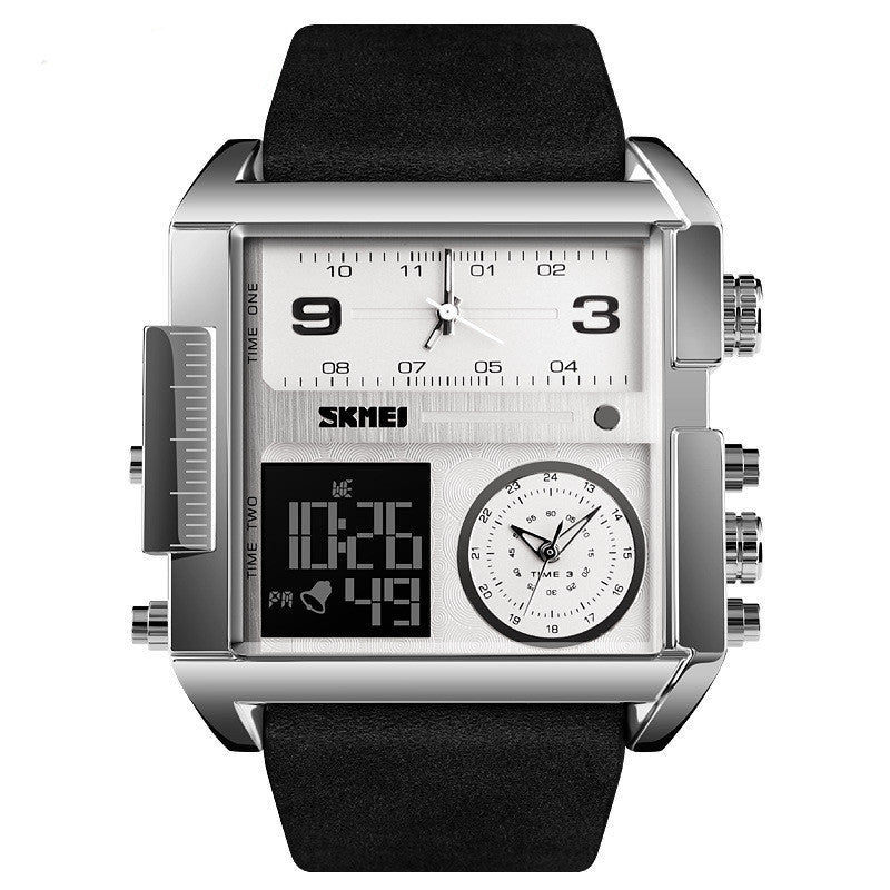 Square Large Dial Watch Men'S Business