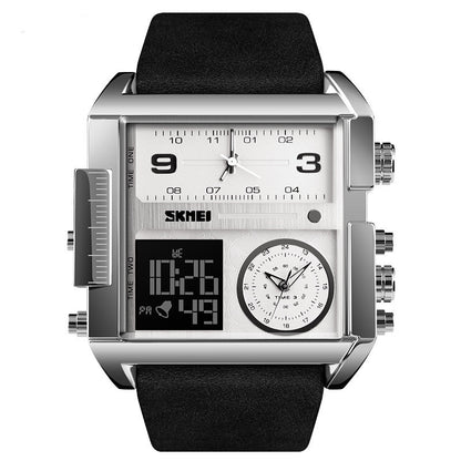 Square Large Dial Watch Men'S Business