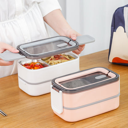 Stainless Steel Sealed Fresh-keeping Box With Water-proof Lunch Box