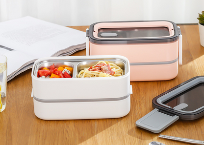 Stainless Steel Sealed Fresh-keeping Box With Water-proof Lunch Box