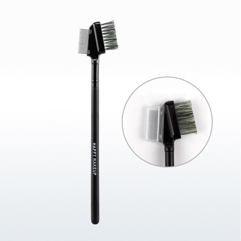 Portable Stainless Steel Eyelash Comb, Curved Design Eyelash Comb