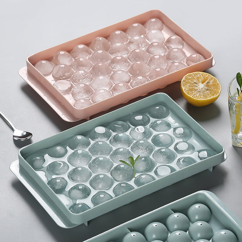 Ice Tray 3D Round Ice Molds Home Bar Party Use Round Ball Ice Cube Makers