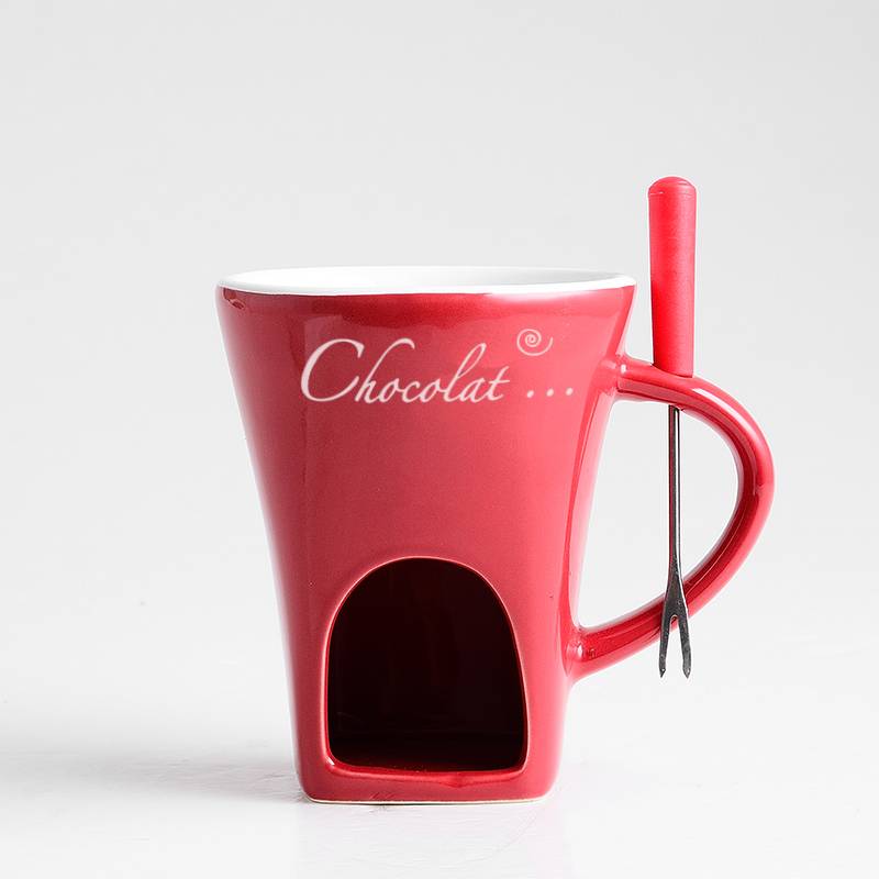 Fondue Mug Set Personal Mini Fondue Pots Melter Cup