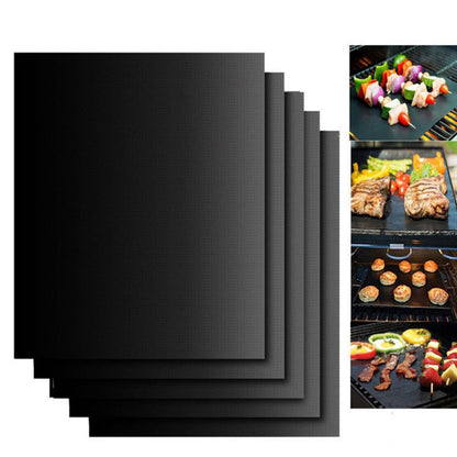 Non-stick High Temperature Resistant Outdoor Barbecue Oven Mat Set