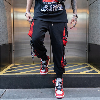 Plus Size National Tide Overalls Men And Women Hip Hop