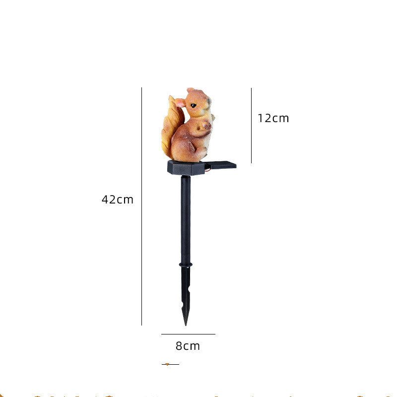 Solar Owl Garden Light Outdoor LED Lawn Lamp