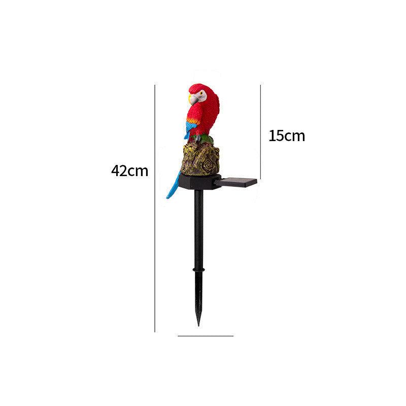 Solar Owl Garden Light Outdoor LED Lawn Lamp