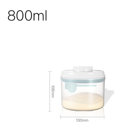 Transparent Milk Powder Box Sealed Container Moisture-proof Portable Large Capacity