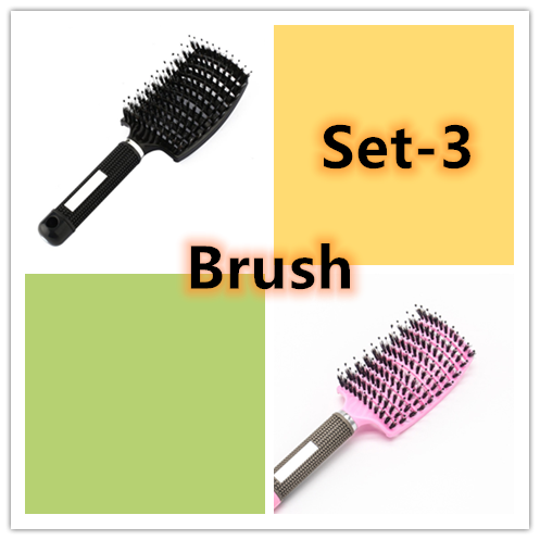 Hairbrush Anti Klit Brushy Haarborstel Women Detangler Hair Brush