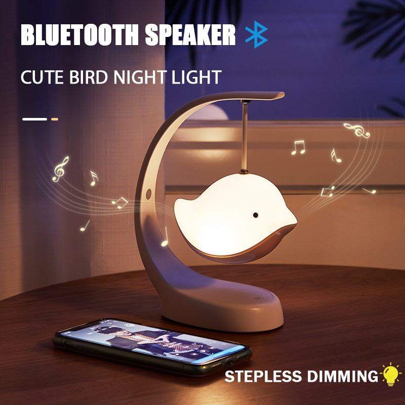 LED Night Light Bluetooth Speaker USB Multi-Color