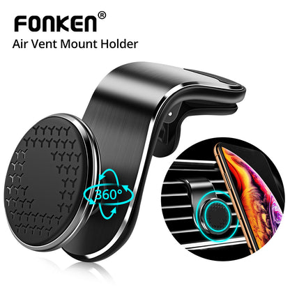 Magnetic Car Phone Holder Air Vent Magnet Mount Bracket