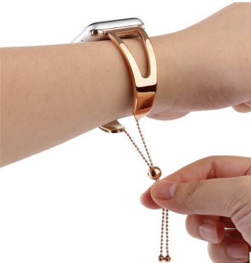 Compatible with Apple, Watch Bands Adjustable Stainless Steel