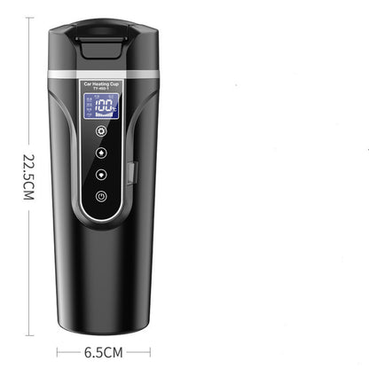 Portable Car Bottle Smart Touch Digital Display Insulated Cup