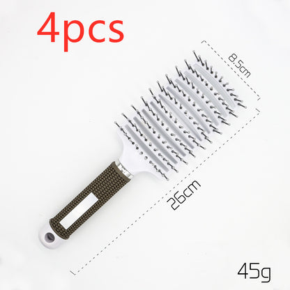 Hairbrush Anti Klit Brushy Haarborstel Women Detangler Hair Brush