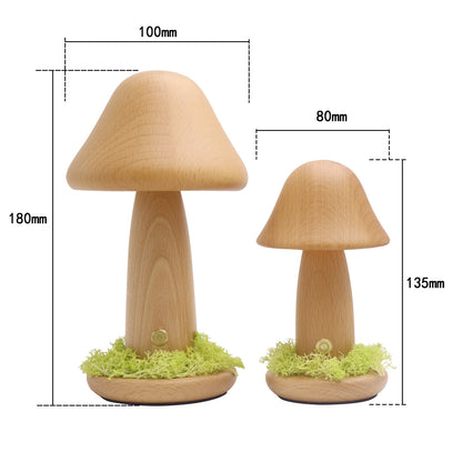 Twisted Mushroom Night Warm Light Touch Bedroom