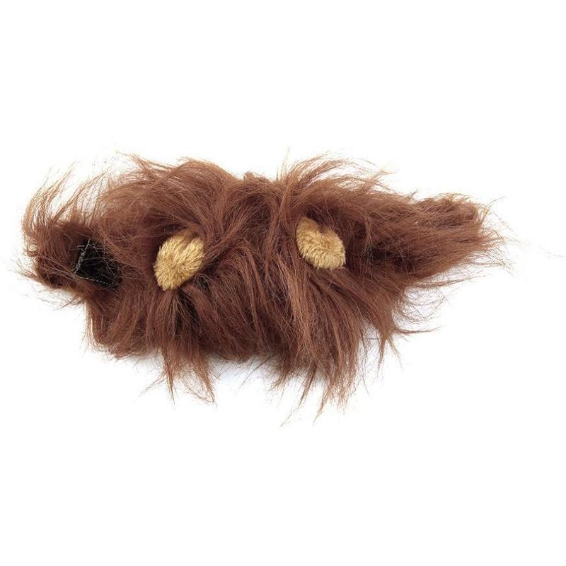 Funny Pet Hat For Small Dogs Cats Hat Emulation Lion Hair