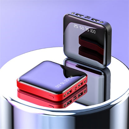 Mini Power Bank 20000 MAh Portable Mirror
