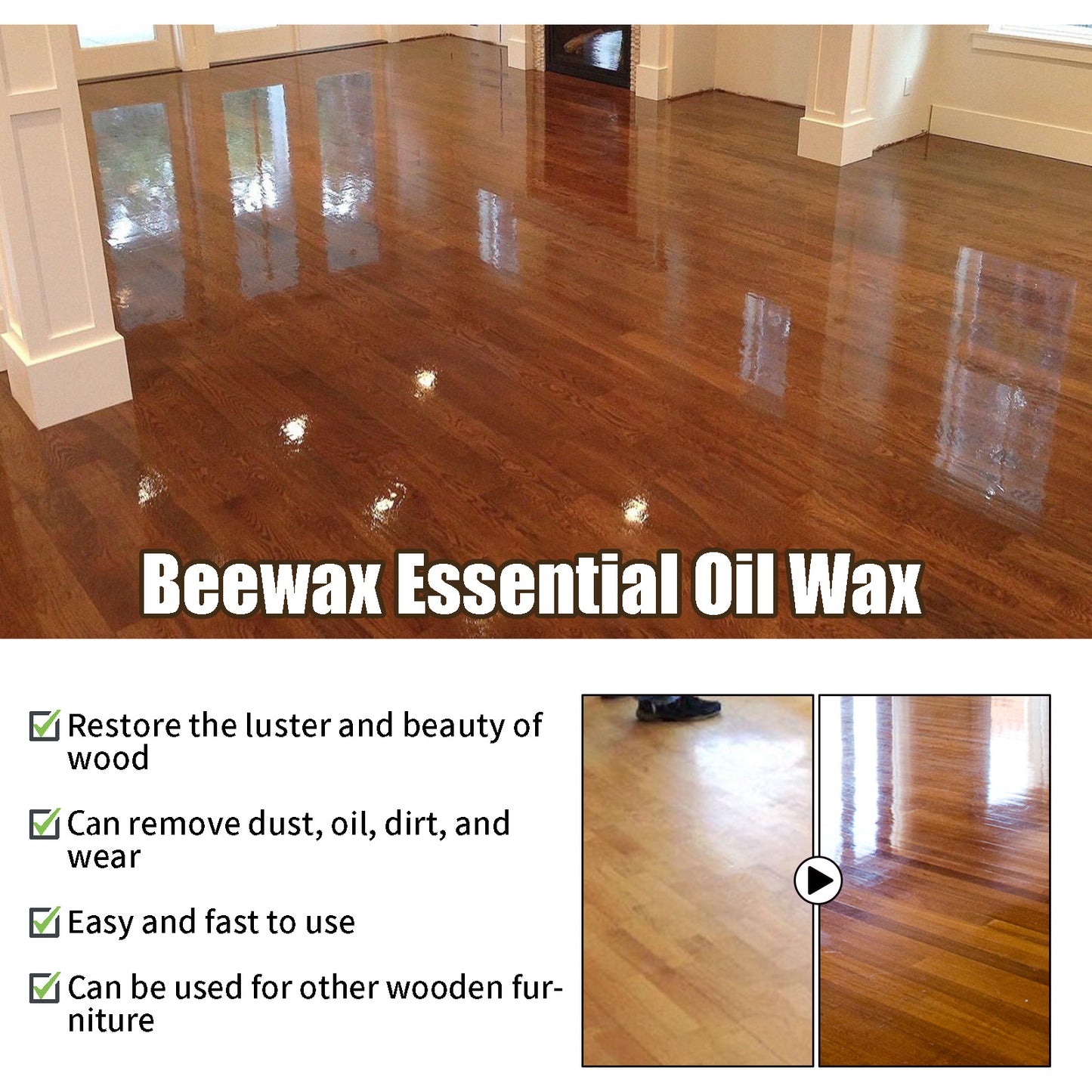 Furniture Floor Care Polishing Waterproof Anti-chapping Maintenance Wax
