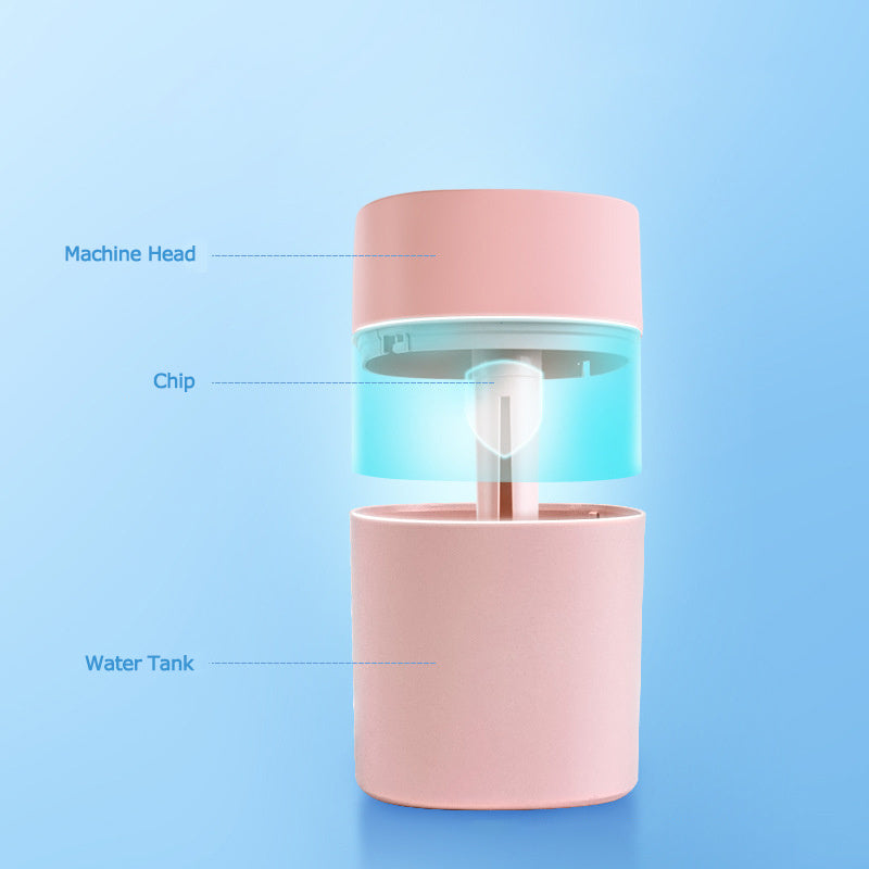 Mini Humidifier With LED Night Light, Cool Mist Humidifier For Car