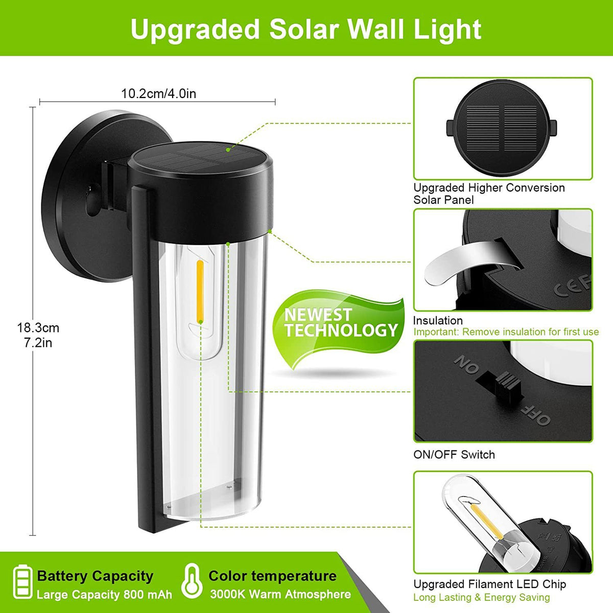 Lawn Lamp Outdoor Waterproof Tungsten Wire Solar Floor Outlet Type Garden
