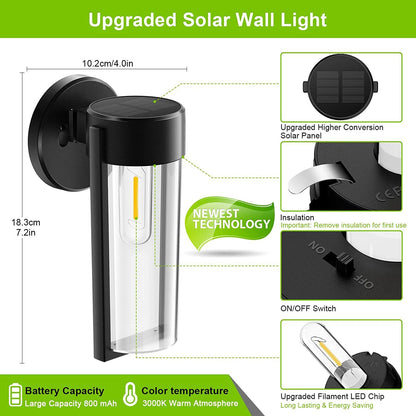 Lawn Lamp Outdoor Waterproof Tungsten Wire Solar Floor Outlet Type Garden