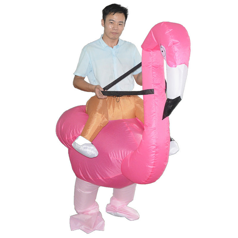 Creative toys Halloween Christmas Flamingo cosplay dress up  props