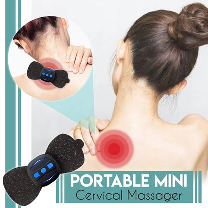 Portable Charging Massager Mini Massage Neck Stickers