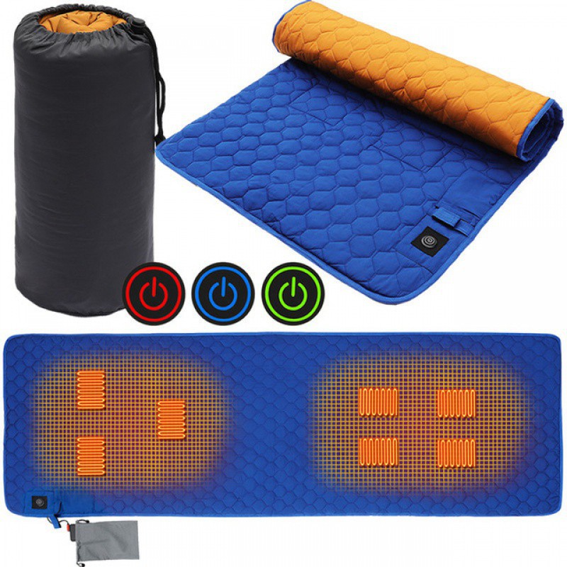 Outdoor USB Heating Sleeping Mat Insulation Camping Heating