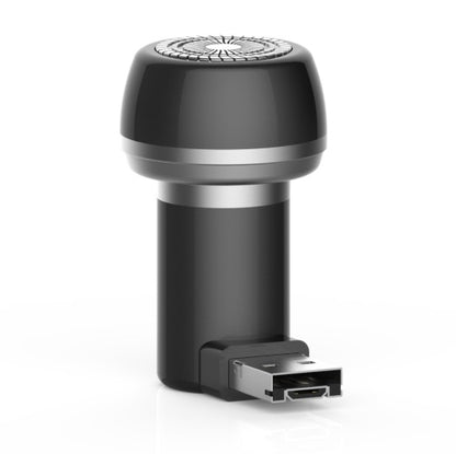 Magnetically absorbed mini-mobile shaver
