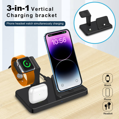 New Vertical Three-in-one Charger Watch Wireless Charger Direct Charging