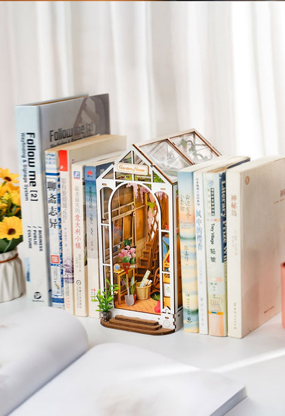 Book Stand Cottage Holiday Greenhouse Creative Desktop Decoration Hand-assembled Gift