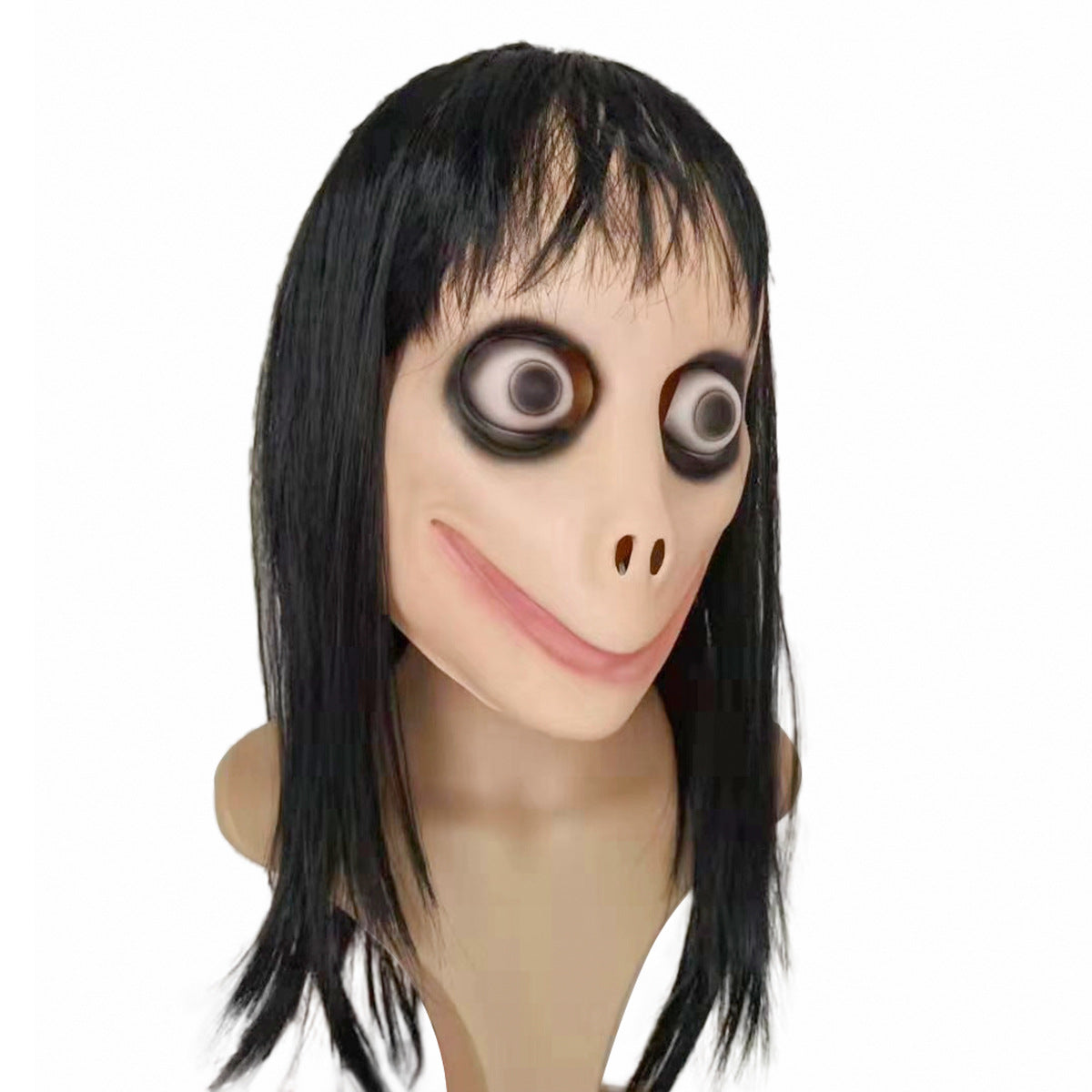 Halloween female ghost wig mask