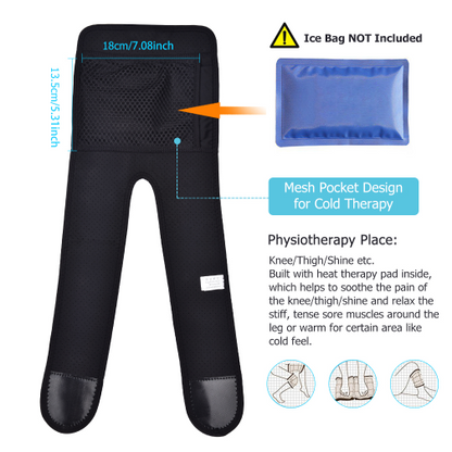 Hot compress moxibustion electric knee pads