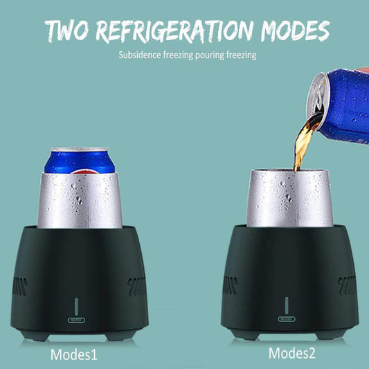 Portable Fast Cooling Cup Electronic Refrigeration Cooler for Beer