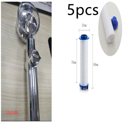 New Turbo Propeller Shower Head Water Saving High Pressure