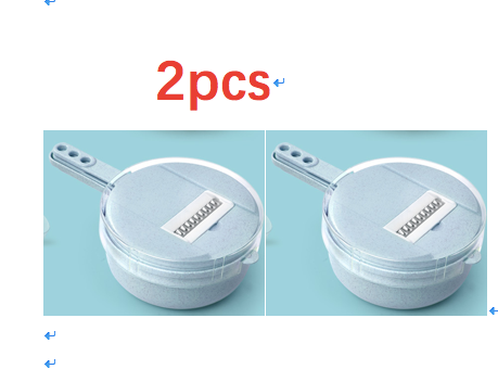 8 In 1 Mandoline Slicer Vegetable Slicer Potato Peeler Carrot Onion Grater