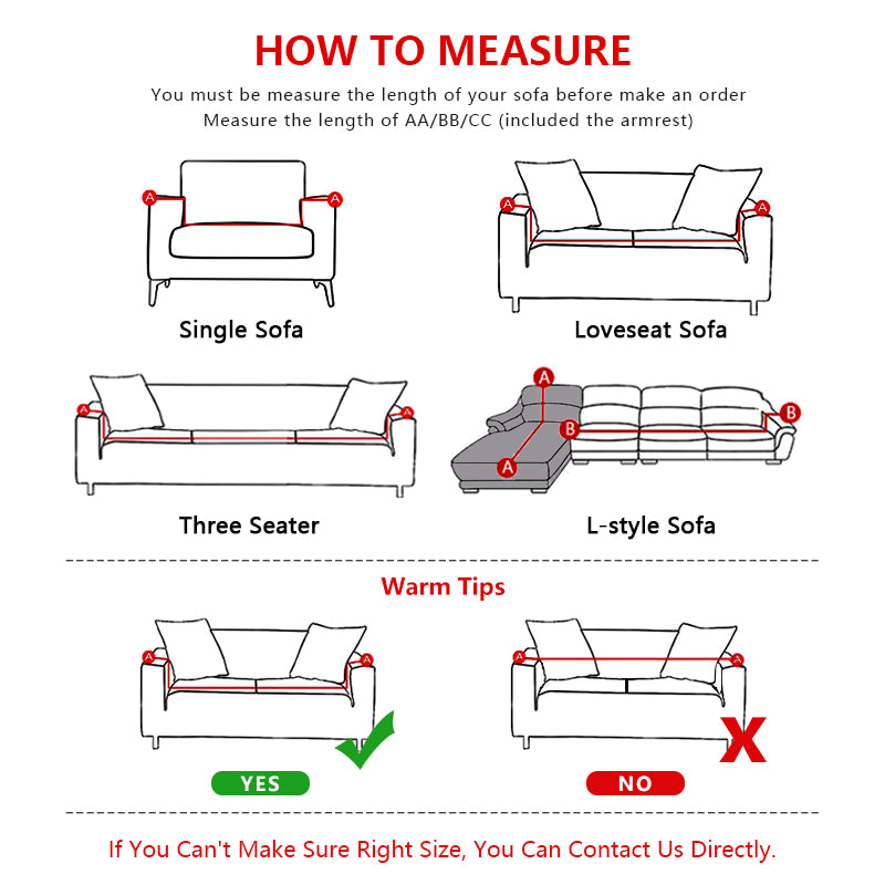 Full package elastic sofa cover