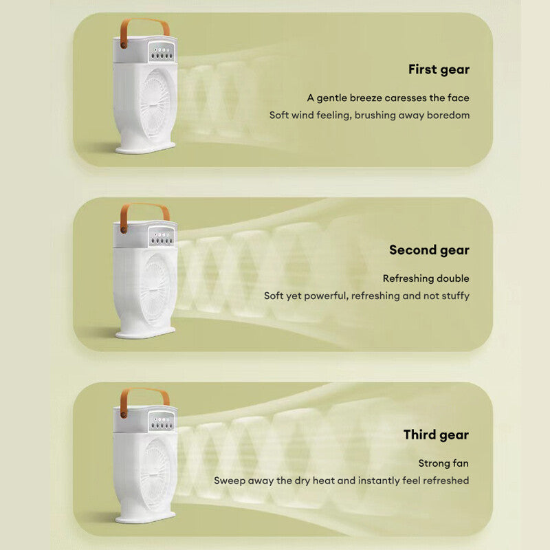 Portable USB Air Conditioner Cooling Fan Humidifiers