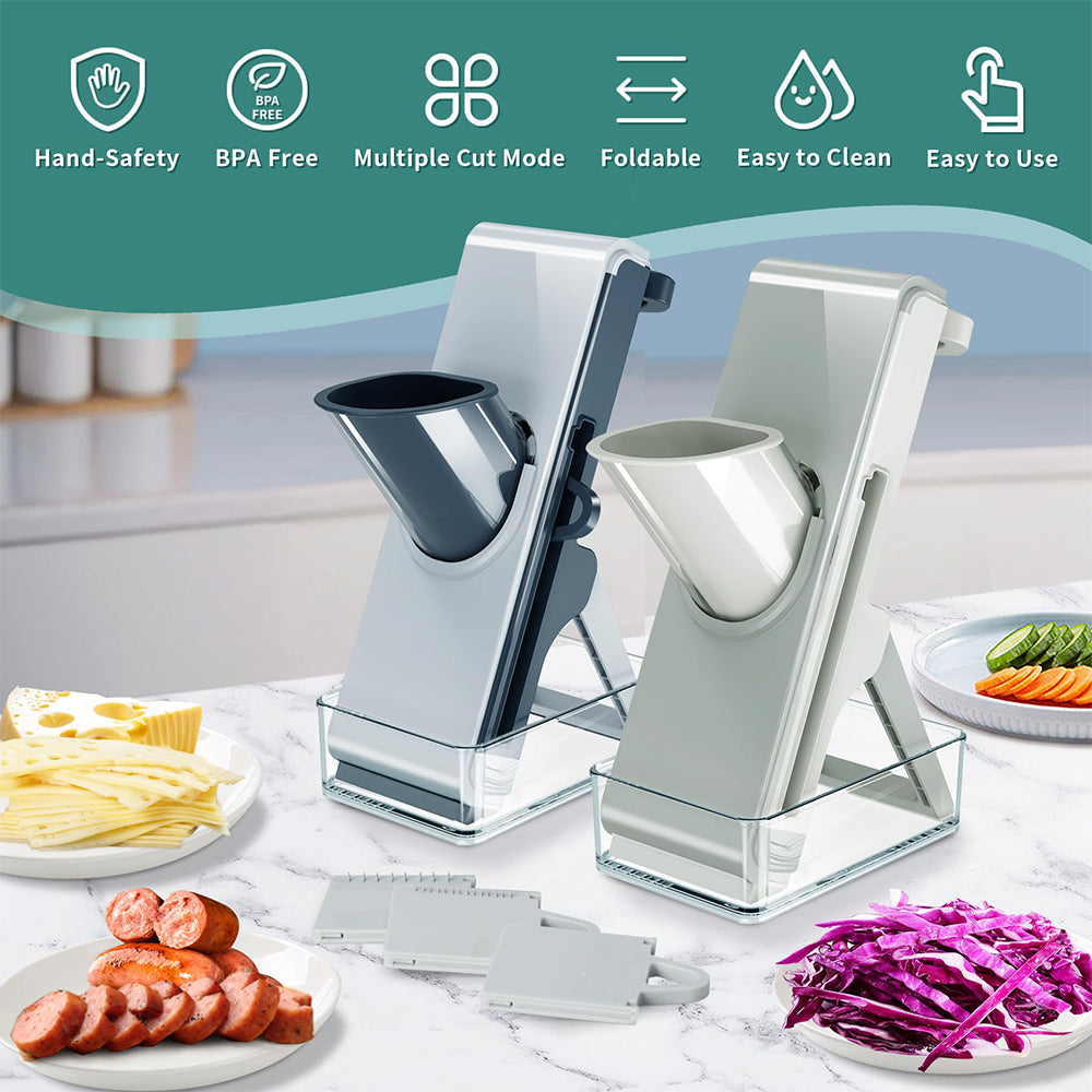 Food Slicer Adjustable 3 In 1 Slicer For Kitchen Food Chopper