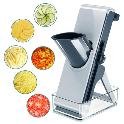 Food Slicer Adjustable 3 In 1 Slicer For Kitchen Food Chopper